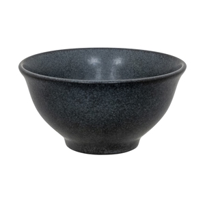 Artisan Andromeda Vitrified Stoneware Black Round Side Bowl 13.5cm