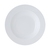 Astera Brasserie Vitrified Porcelain White Round Rimmed Bowl 23cm