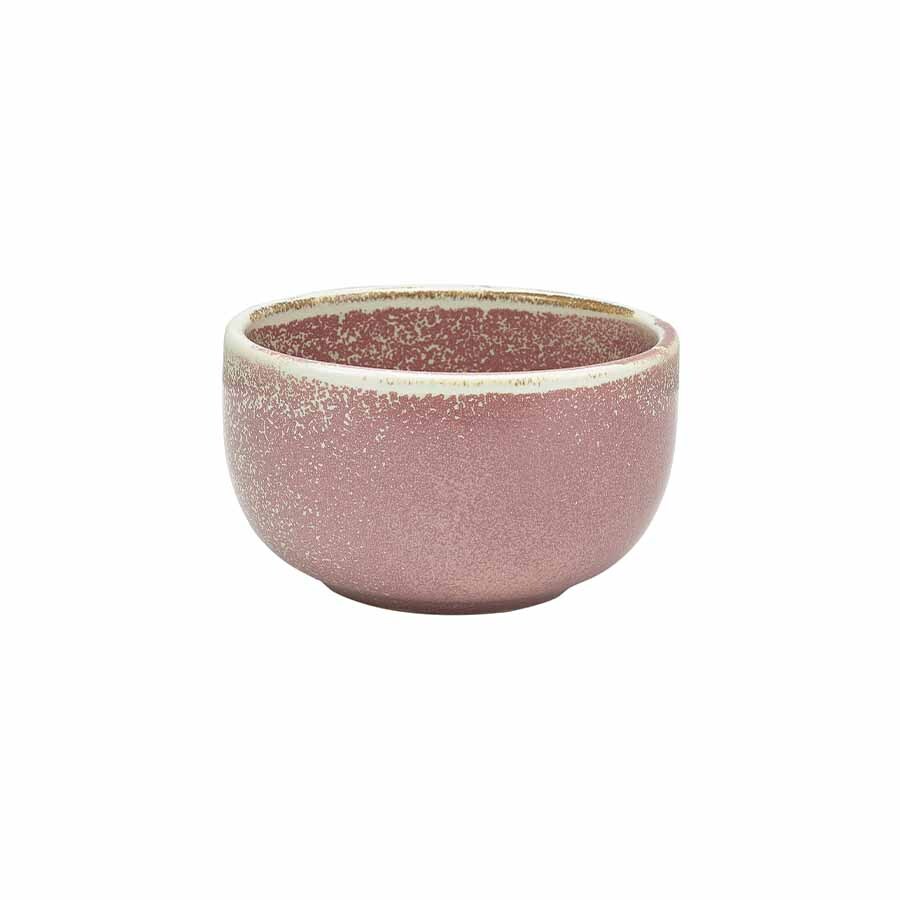Genware Terra Porcelain Rose Round Bowl 12.5x7cm 50cl 17.5oz
