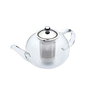 La Cafetière Glass Teapot and Stainless Steel Infuser, 1.5L