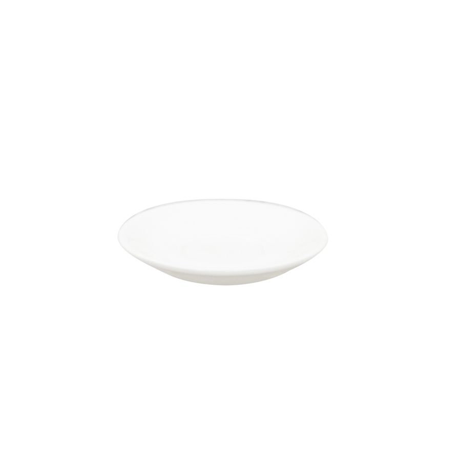 Superwhite Café Porcelain White Round Saucer 11cm