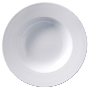Superwhite Porcelain Soup Plate 23cm