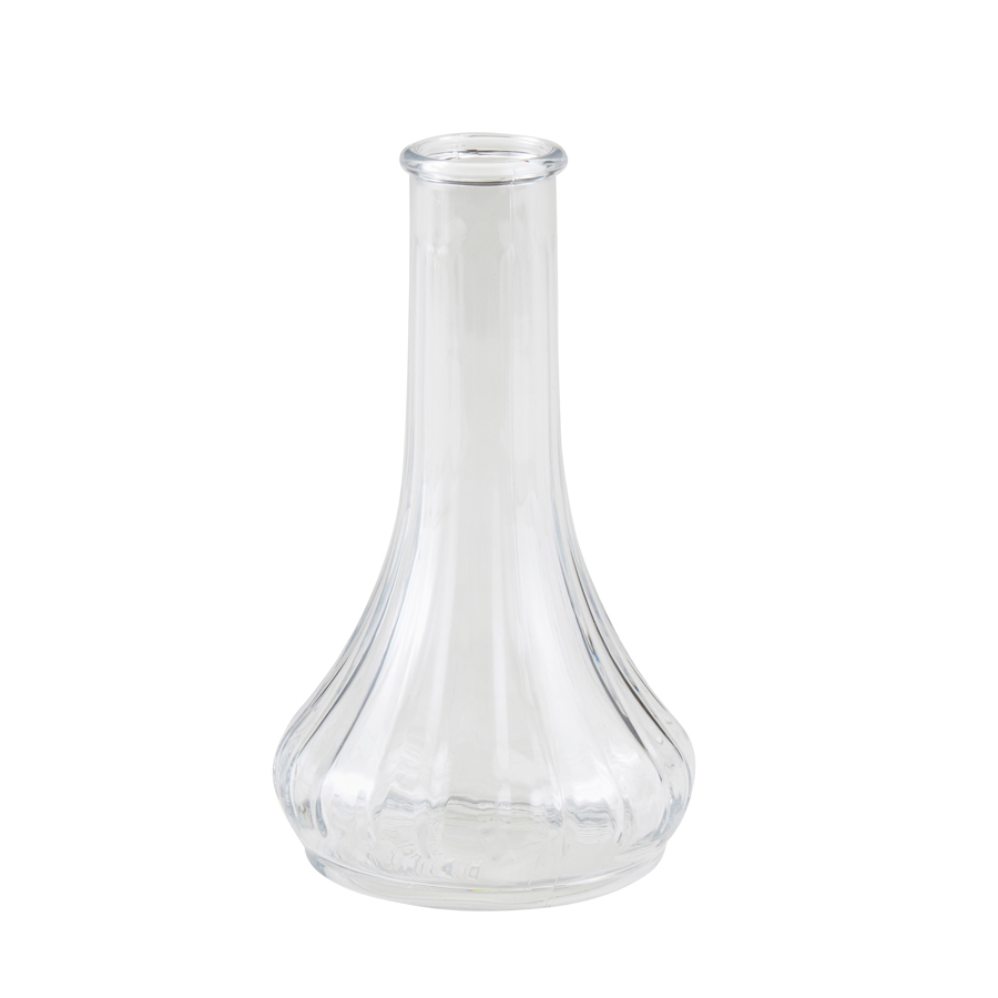 Bud Vase Clear Polycarbonate 15cm