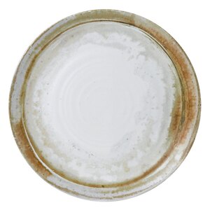 Dudson Finca Vitrified Porcelain Sandstone Organic Round Coupe Plate 27.5cm