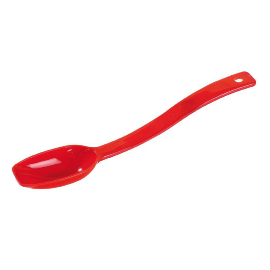 Cambro Camware Polycarbonate Red Solid Spoon 20.5cm
