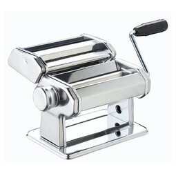 KitchenCraft World of Flavours Stainless Steel Italian Deluxe Double Cutter Pasta Machine