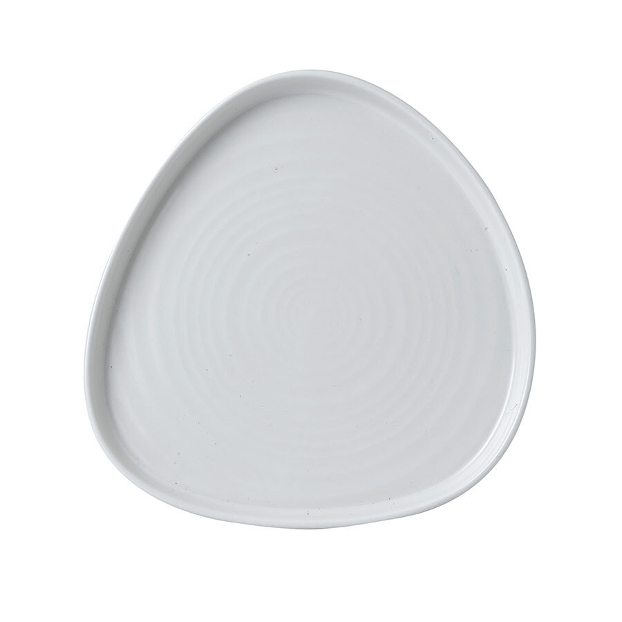 Churchill Chefs Plates Vitrified Porcelain Triangular Walled Plate 20x2cm