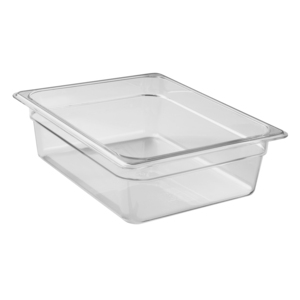 Cambro Gastronorm Container 1/2 Clear Polycarbonate 265x100mm