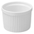 Revol French Classics Porcelain White Round Souffle Dish 9x6.5cm 23cl