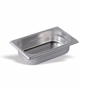 Pujadas Pan 1/4 Gastronorm 18/10 Stainless Steel 200mm