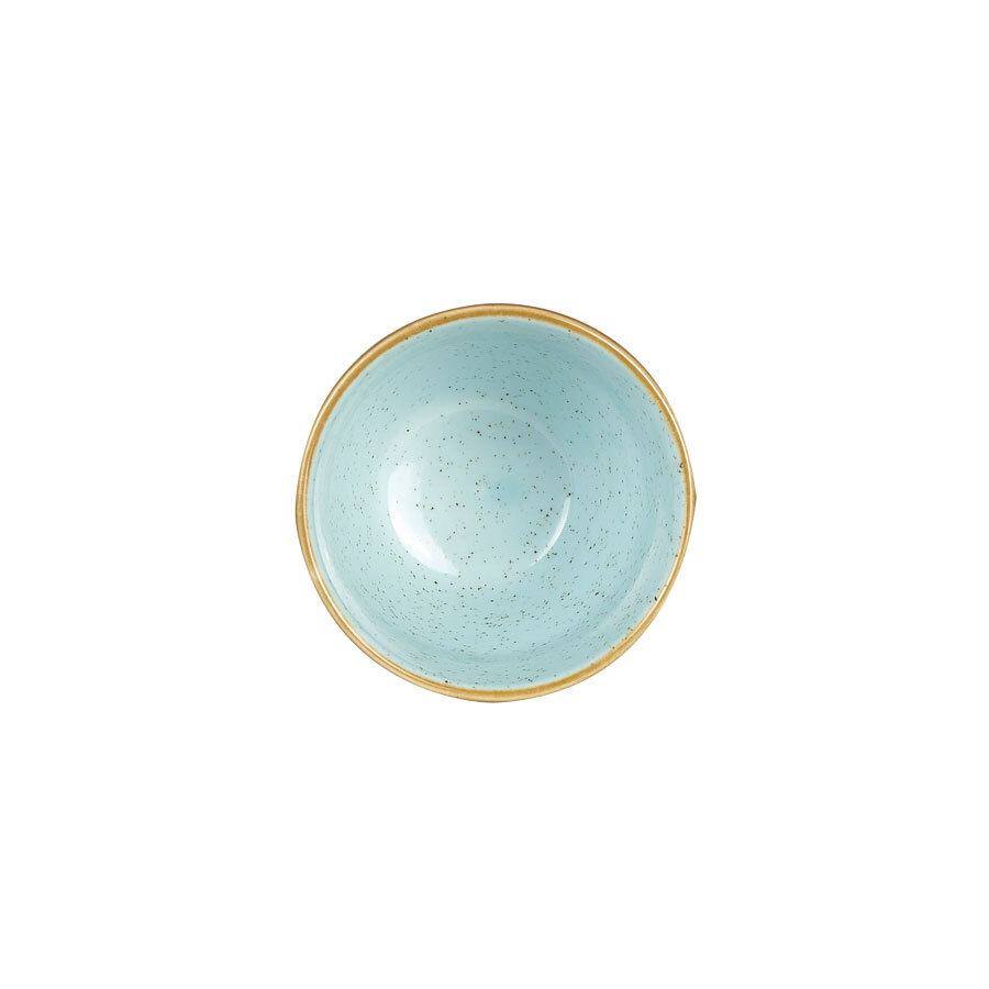 Churchill Stonecast Vitrified Porcelain Duck Egg Blue Ripple Chip Mug 9.5x8.3cm 28cl 9.9oz