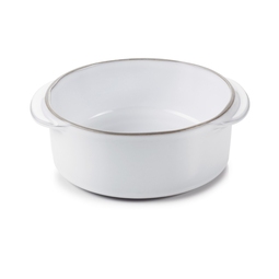 Revol Caractere Ceramic White Cocotte Without Lid 14x12x5cm 25cl