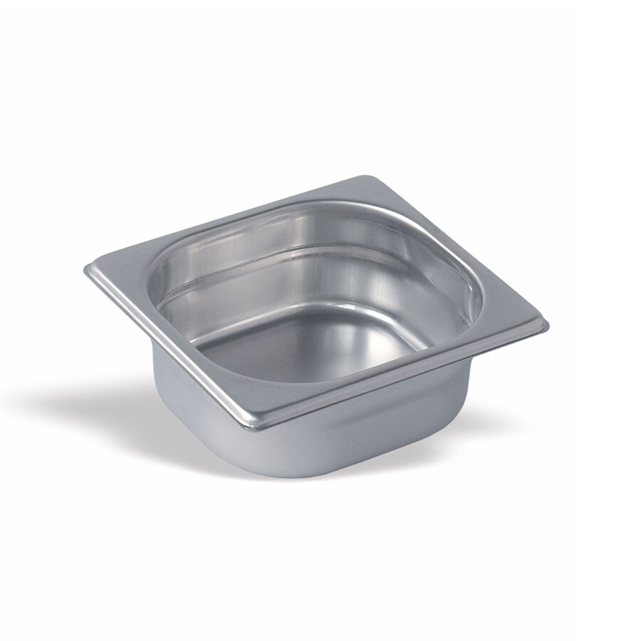 Pujadas Pan 1/6 Gastronorm 18/10 Stainless Steel 200mm