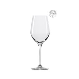 Glacial Coral Crystal White Wine Glass 36.5cl