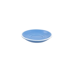 Superwhite Café Porcelain Sky Blue Round Saucer 11cm