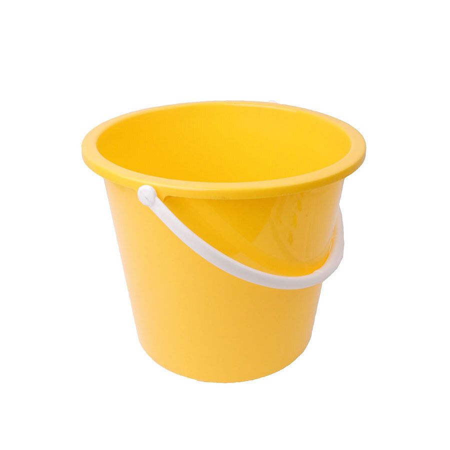 Robert Scott Plastic Bucket 10ltr Yellow