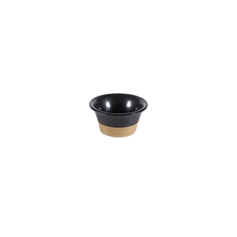 Churchill Art De Cuisine Igneous Stoneware Black Round Ramekin 6.5cm 4cl 1.4oz