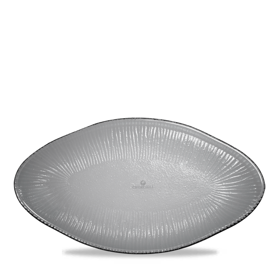 Churchill Bamboo Glass Dusk Round Organic Plate 29.5cm