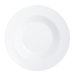 Arcoroc Evolutions Opal White Round Pasta Plate 28.5cm
