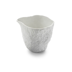 Pordamsa Roca Porcelain Gloss/Matte White Jug 10.5cm 20cl