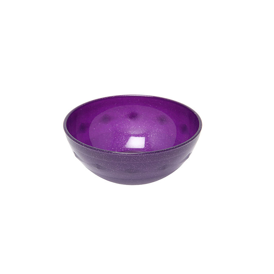 Bowl Purple Sparkle 10cm Polycarbonate