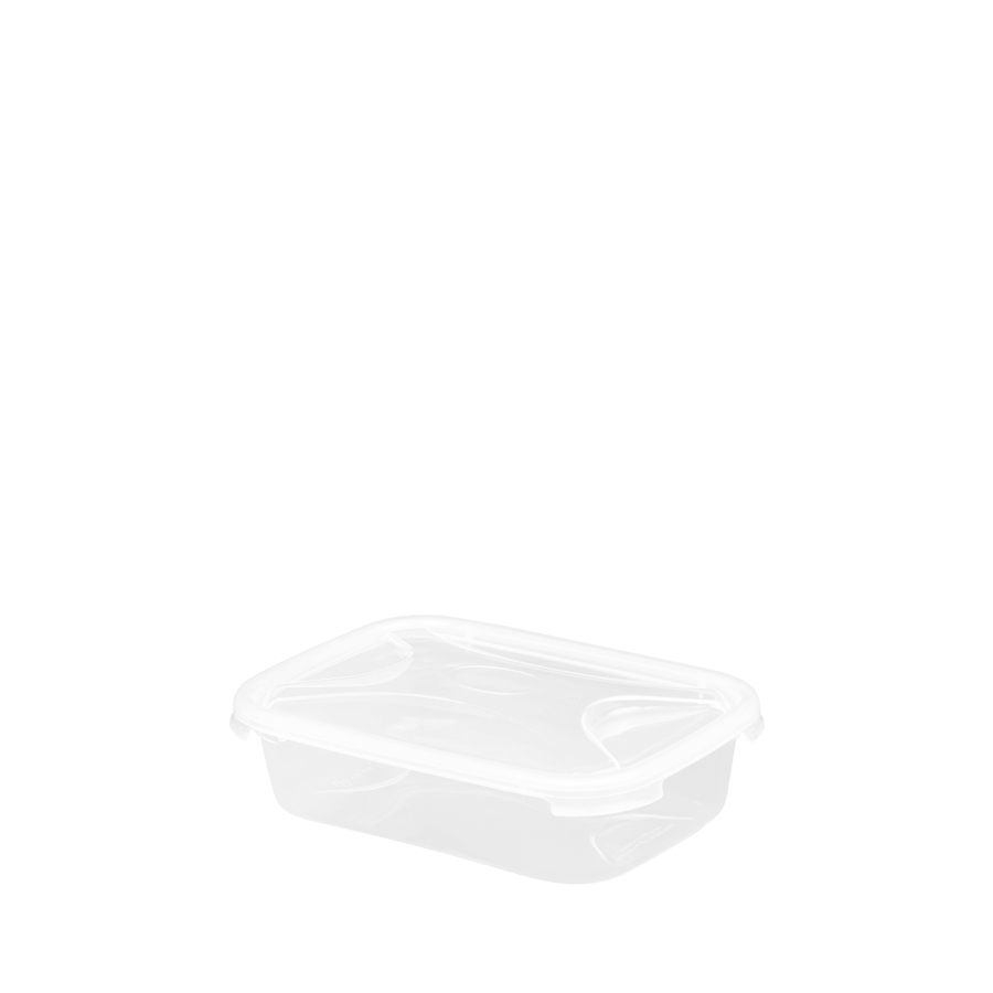 Wham Cuisine Rectangular Food Box Clear Plastic Plastic 800ml