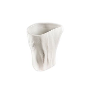 Pordamsa Moelle Porcelain Gloss/Matte White Jar 9.5x9cm 140ml