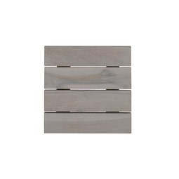 D.W. Haber Fusion Buffet System Ash Grey Teak Wood Square Shelf/Tile 15.2cm