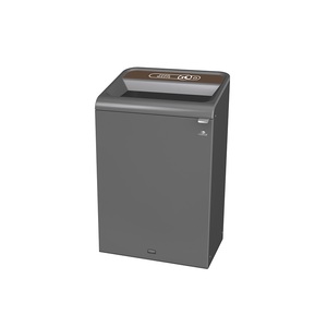 Rubbermaid Recycling Station 125L Brown Food Waste