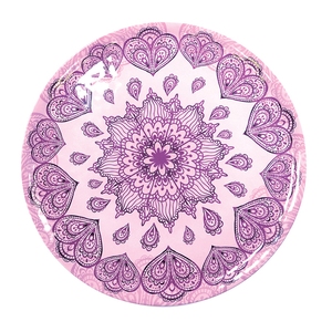 Mehndi Purple Platter 35cm