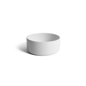 Crème Monet Vitrified Porcelain White Round Stacking Soup Bowl 30cl 10oz