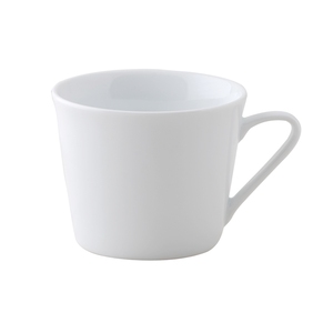 Astera Style Vitrified Porcelain White Cup 27cl