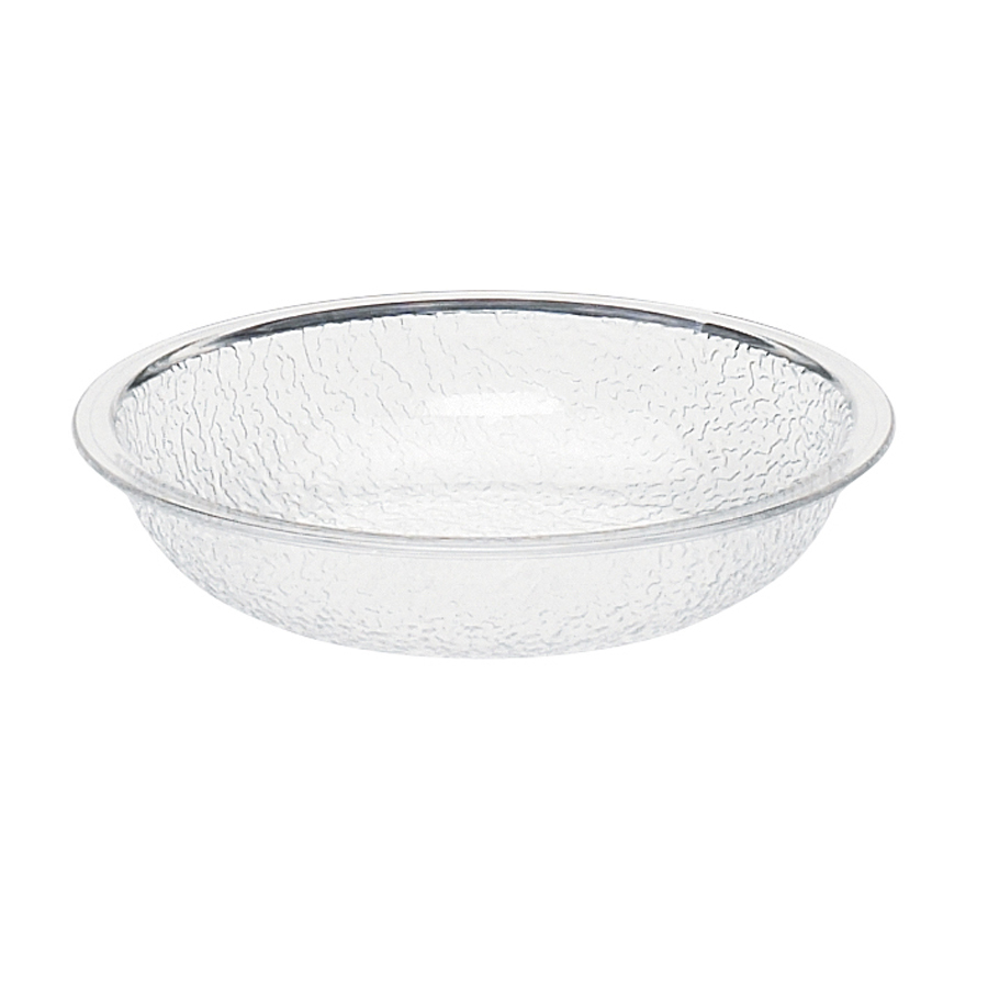 Cambro Camwear Polycarbonate Round Clear Pebbled Bowl 15.2cm 584ml