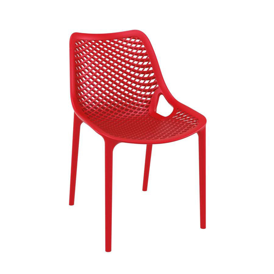 ZAP SPRING Side Chair - Red - set of 4