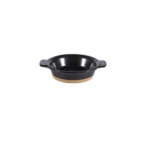 Churchill Art De Cuisine Igneous Stoneware Black Individual Dish 14cm 28.4cl 10oz
