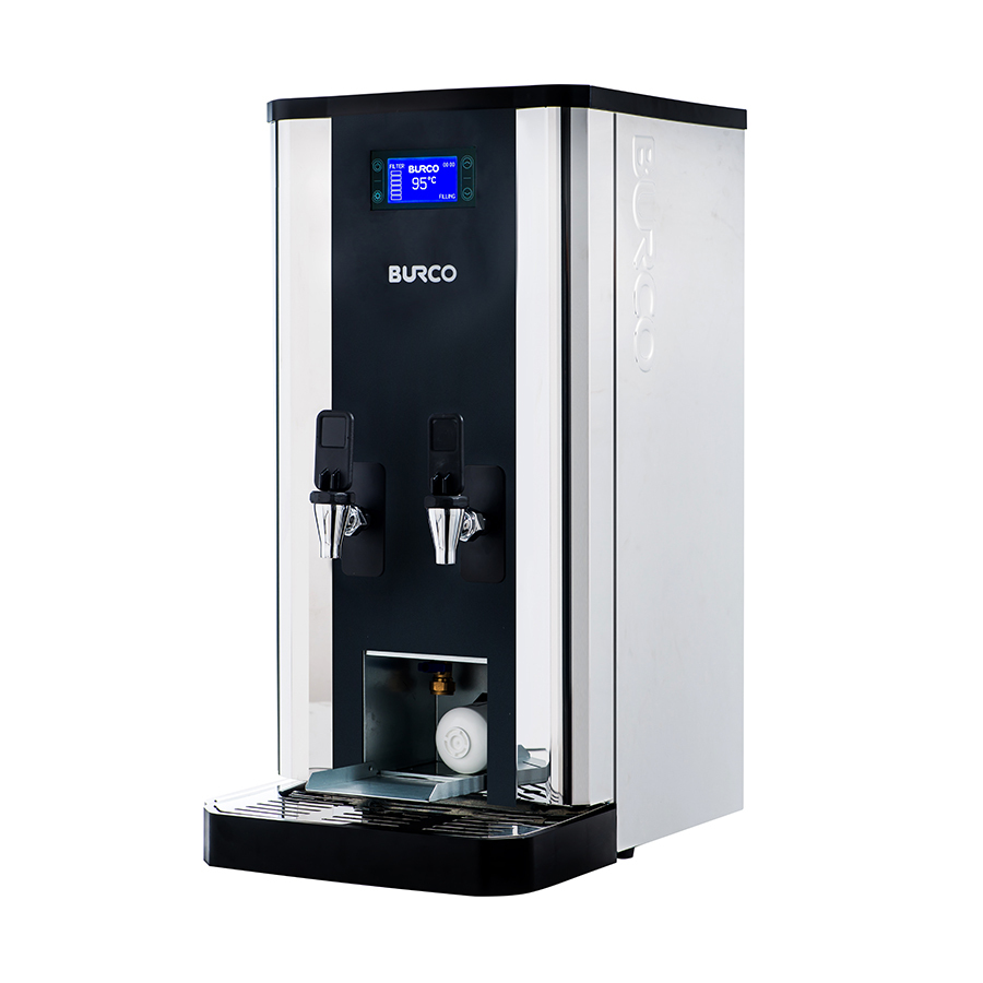 Burco AFF20TT Water Boiler - Countertop - Autofill - Twin Tap - 20Ltr - with Filter