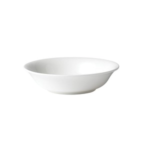 Wedgwood Connaught Bone China White Round Oatmeal Bowl 17.25cm