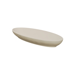 Dalebrook Pigment Parchment Oval Melamine Dish 32.5x14x4cm 700ml
