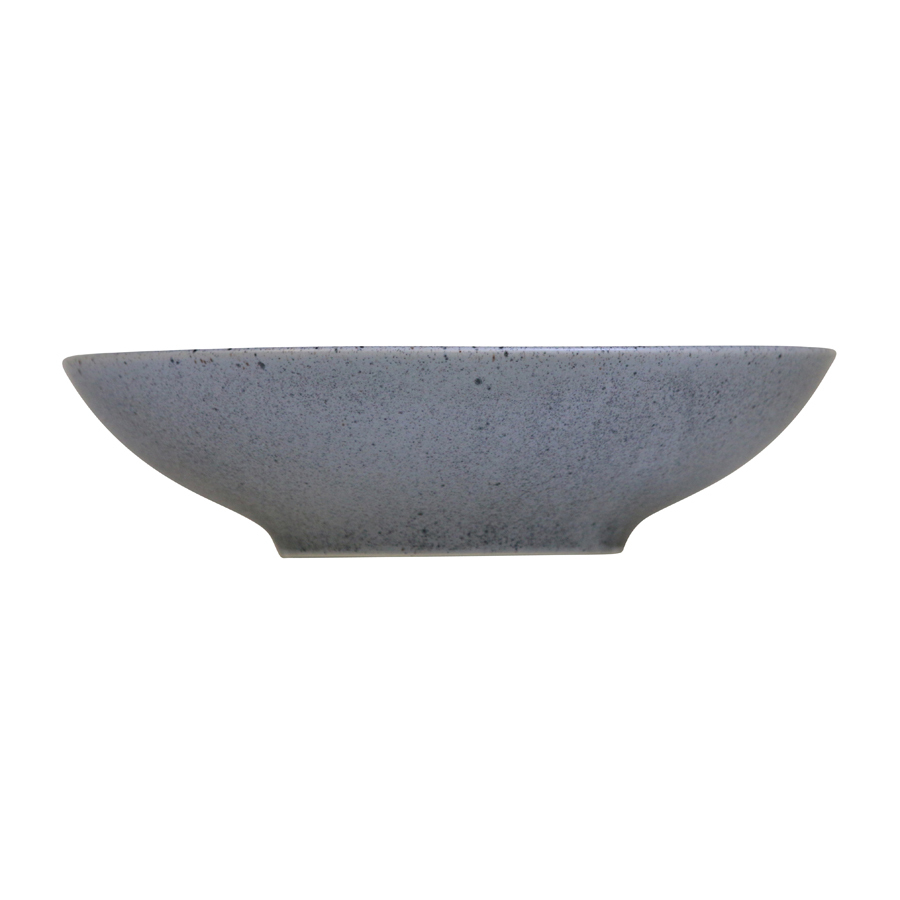 Artisan Kernow Vitrified Stoneware Grey Round Coupe Bowl 19cm
