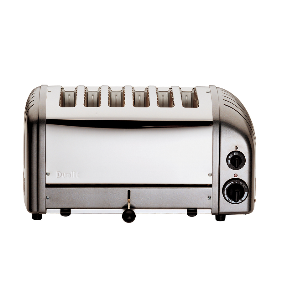 Dualit 60156 6 Slot Vario Toaster -Metallic Charcoal