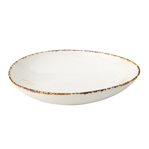 Utopia Umbra Porcelain White Round Coupe Bowl 26cm 10.25 Inch