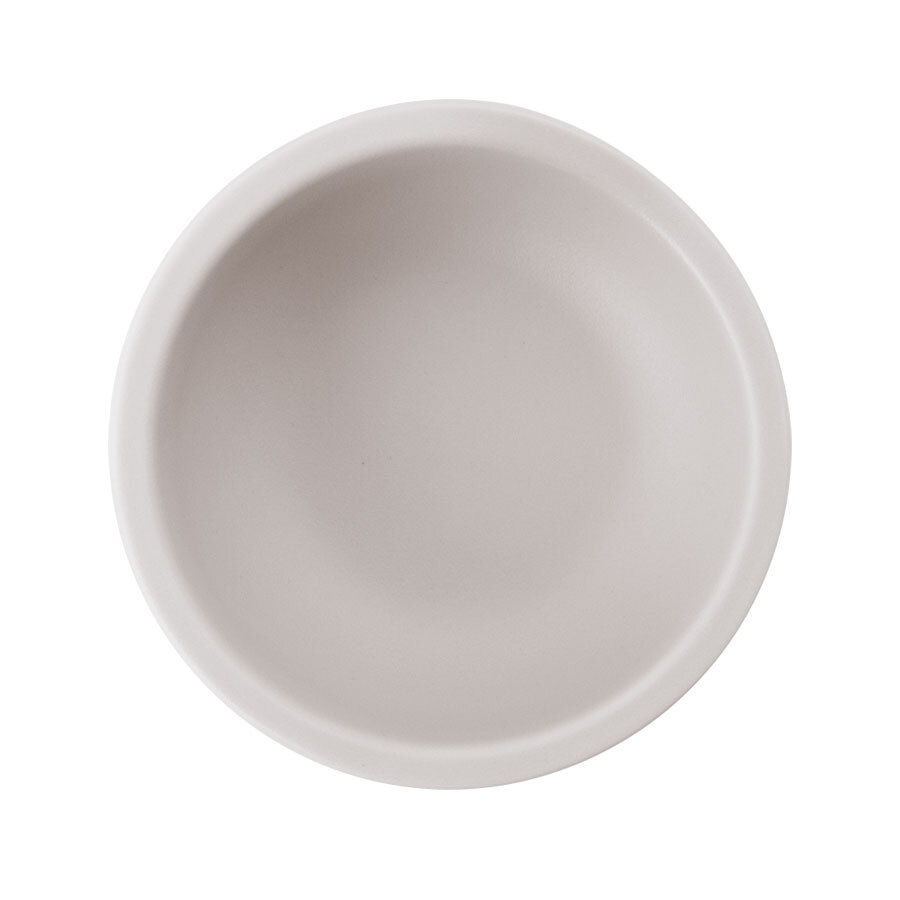 Creative Copenhagen Melamine Matte White Round Dipping Dish 85x35mm