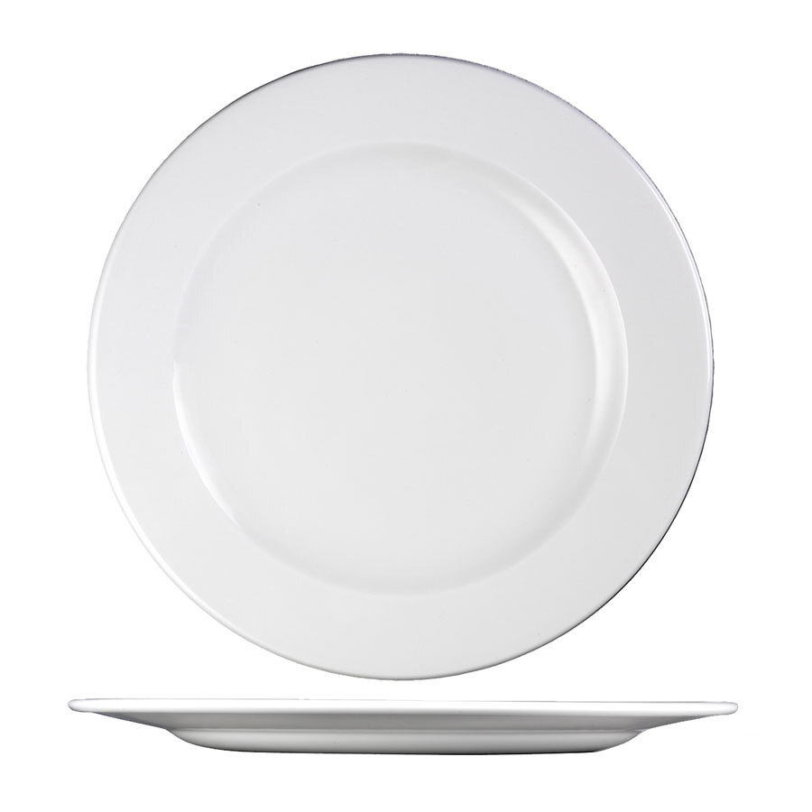 Profile Footed Plate White 33cm
