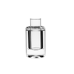 Pordamsa Glaciar Borosilicate Glass Gloss Mini Cooler Set 9cm 65ml