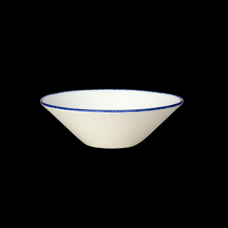 Steelite Blue Dapple Vitrified Porcelain Round Essence Bowl 16.5cm 26.75cl