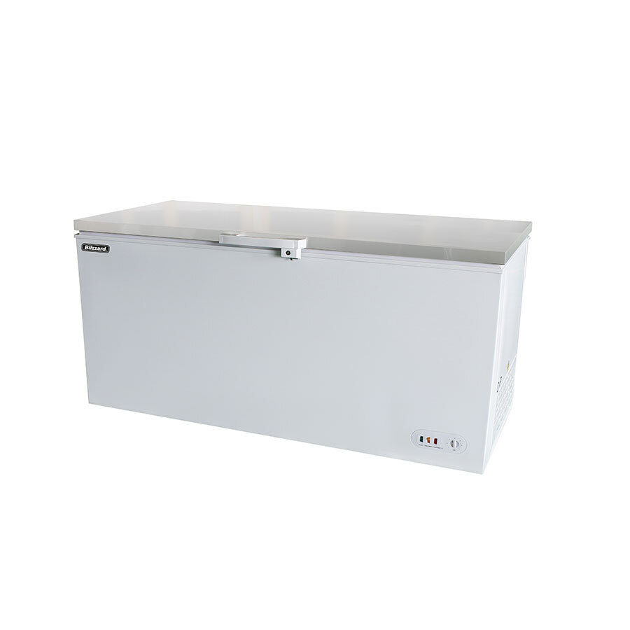 Blizzard CF650SS Chest Freezer with S/Steel Lid 650L