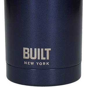 BUILT Double Walled Midnight Blue Stainless Steel Travel Mug 590ml