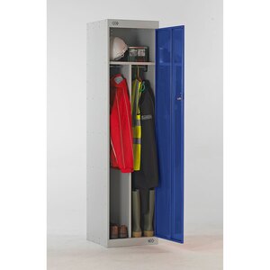 Clean & Dirty Locker - Camlock - Flat Top - Blue Door