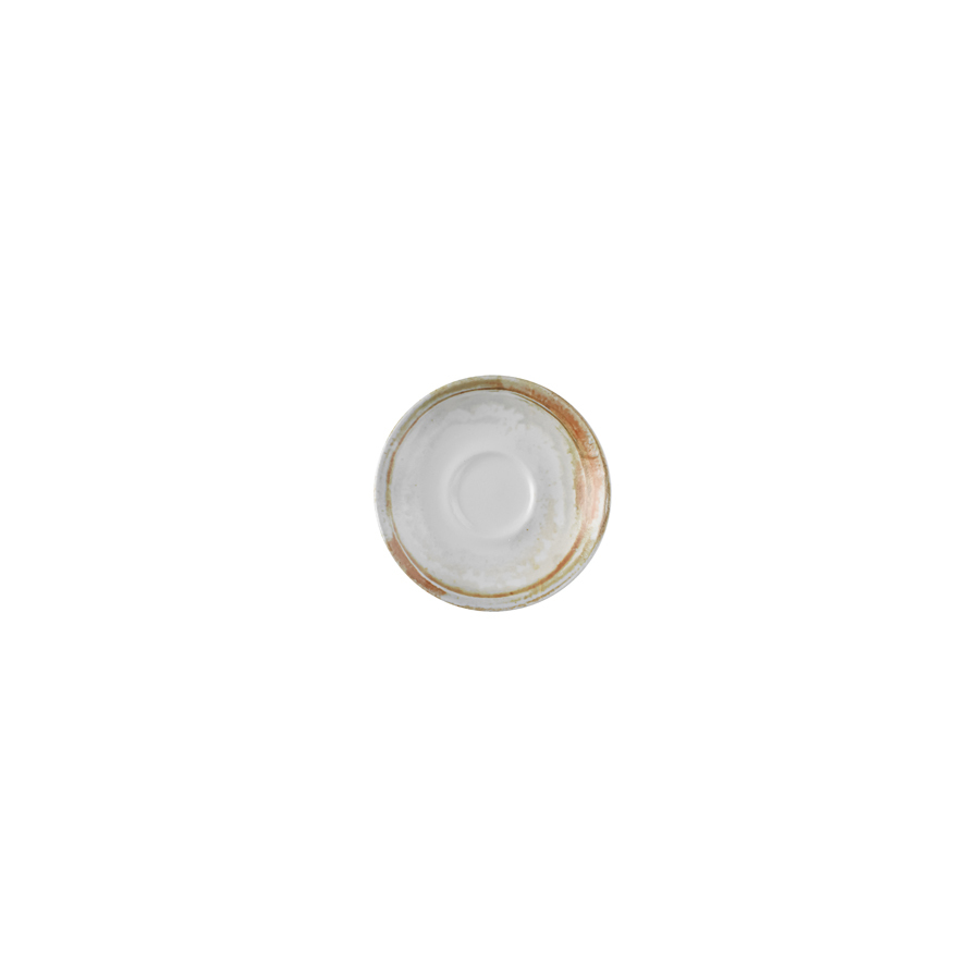 Dudson Finca Vitrified Porcelain Sandstone Round Espresso Saucer 11.8cm
