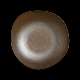 Folio Patina Porcelain Bronze Round Bowl 22.2cm 94cl